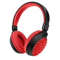 thumbnail image 1 of Auriculares Bluetooth Macarena inalámbricos plegables estéreo Ligeros con micrófono rojo, 1 of 7