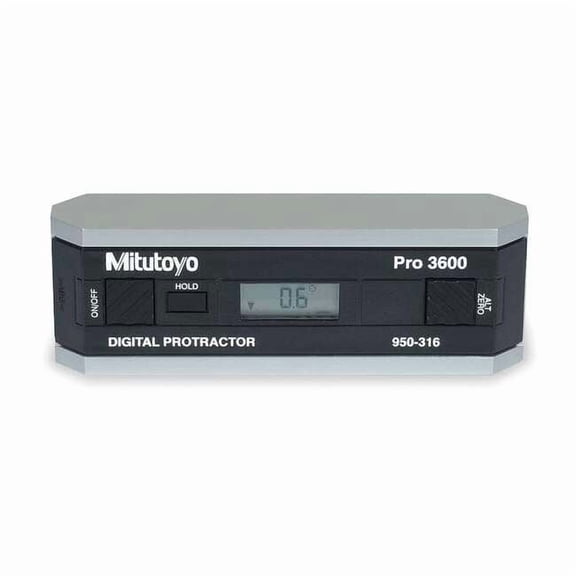 Mitutoyo Electronic Digital Protractor,6 In,SPC 950-318