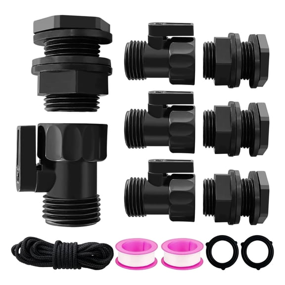 Two Way Valves Extender 3/4inch Garden Hose Quick Connecting Valves Splitter Outdoor Faucet Accessories Easy Installation