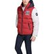 thumbnail image 5 of Chaqueta Tommy Hilfiger para hombre con capucha, acolchada, color rojo, talla XS, 5 of 6