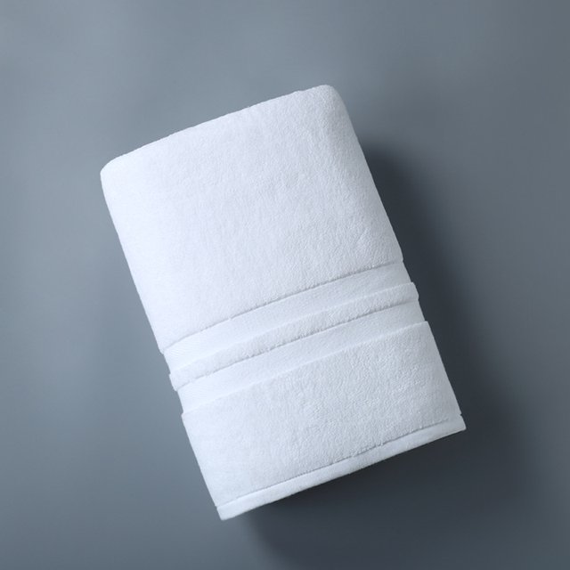 Xiao Hua toallas de baño de algodón puro, toallas de mano de algodón suave, supersuaves y altamente absorbentes para ducha, piscina, spa, gimnasio y uso diario, 35 x 75 cm (blanco).