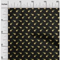 thumbnail image 2 of oneOone Polyester Spandex Black Fabric Coffeeinated & Vaccinated Sewing Craft Projects Fabric Prints By Yard 56 Inch Wide, 2 of 4