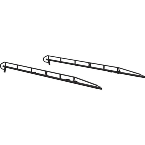 Holman Ladder Rack Side Rail 79000 Pro II Series; Requires Holman Pro II Rack; Black; Steel