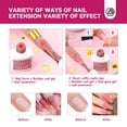 thumbnail image 4 of Kit de gel para uñas Builder SAVILAND con taladro para uñas, 6 colores, 10 ml, 4 of 8
