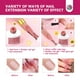 thumbnail image 4 of Kit de gel para uñas Builder SAVILAND con taladro para uñas, 6 colores, 10 ml, 4 of 8