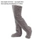 thumbnail image 4 of Calcetines Acogedores Invierno Calcetines Peludos Y Acogedores Calcetines Esponjosos para Mujer (gris), 4 of 9