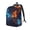 Medium, variant on Rateoe Red And Blue Fire Dragon C Pattern Durable Canvas Backpack for Men & Women – Stylish & Lightweight – Adjustable Straps, Multiple Pockets – Fits 15-17 Inch LaptopsSmall