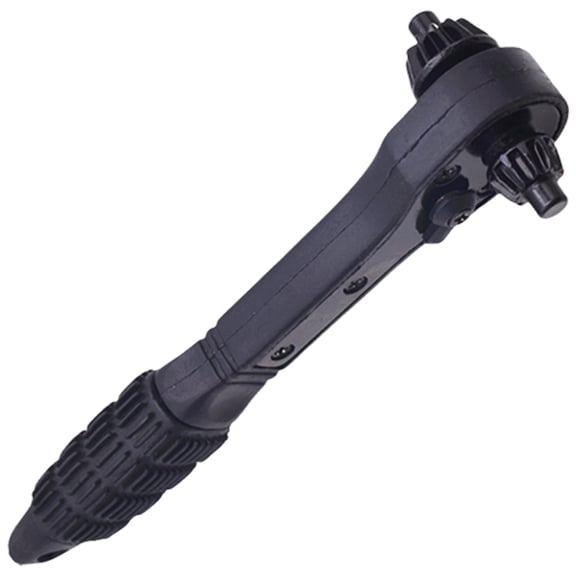 2 in 1 Drill Chucks Key Wrench Double Use Ratchets Spanner for Electric Drill and Power Tool,12.7mm/17.5mm Head