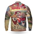 thumbnail image 2 of Be My Valentine's Shiba Inu Truck Full of Love Flower Balloon All Over Print 3D Baseball Jacket Shibas Dog Lovers Gifts Idea Bomber Jacket Softball - 02029, 2 of 6