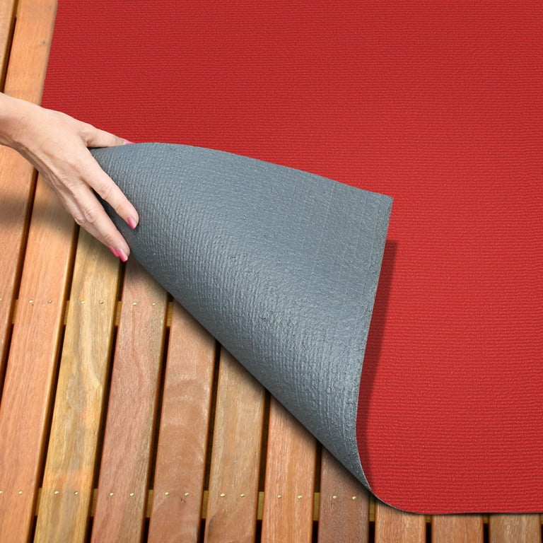 Indoor/Outdoor Carpet with Rubber Marine Backing - Pink 6' x 10' - Several Sizes Available - Carpet Flooring for Patio, Porch, Deck, Boat, Basement or Garage Indoor/Outdoor Carpet with Rubber Marine Backing - Pink 6' x 10' - Several Sizes Available - Carpet Flooring for Patio, Porch, Deck, Boat, Basement or Garage