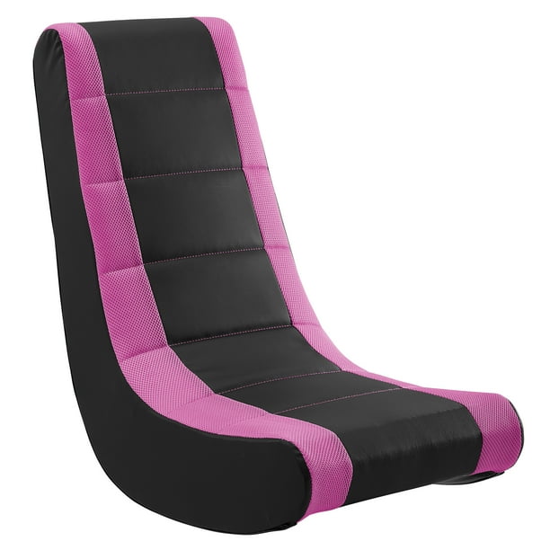 Dwell Meshed Faux Leather Video Rocker - Available in Multiple Colors