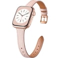 thumbnail image 1 of Correa de reloj Charlam Slim Leather, 40 mm, 38 mm, 41 mm, 42 mm, 44 mm, rosa, 1 of 7
