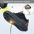 thumbnail image 6 of Safety Shoes Mens Womens Steel Toe Cap Work Shoes Lightweight Safety Trainer Breathable Non-Slip, 6 of 8