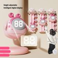 thumbnail image 4 of Kids Touch High Counter Adjustable Height Digital Display Jump Trainer for Children with Interactive Scoring Games Motor Skills Development, 4 of 7