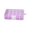 thumbnail image 1 of Sonducket Joyero Accesorios para el hogar Contenedor de plástico Cajas de almacenamiento de forma cuadrada Ropa, zapatos y accesorios Miscelánea rosado 10 Zellen Sonducket BB1214-04, 1 of 2