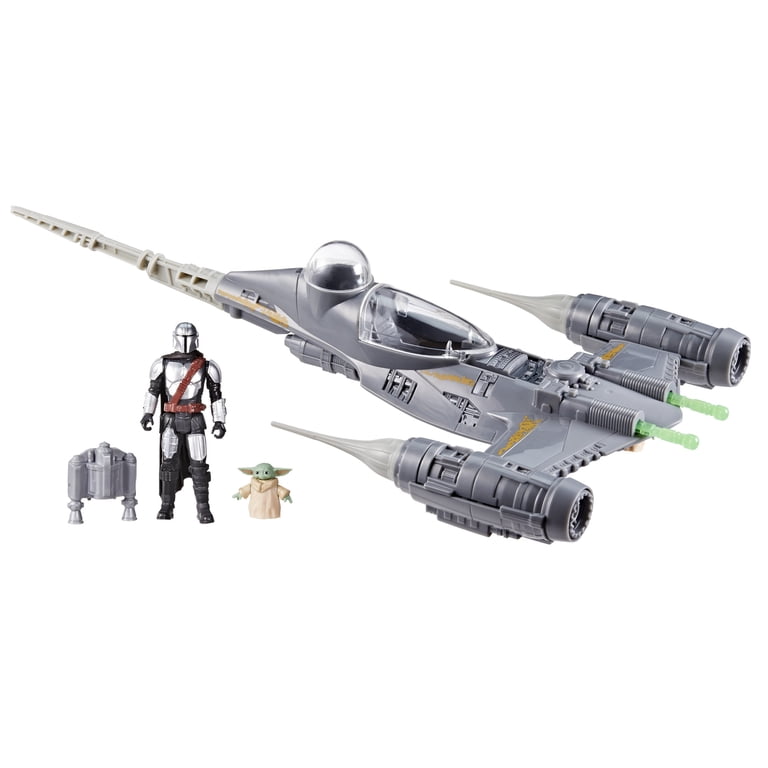 Star Wars, Action Figures, Mandalorian N-1 Starfighter, Galaxy