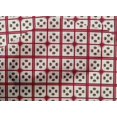 thumbnail image 4 of oneOone Cotton Cambric Fabric Check Ikat Print Fabric By Yard 56 Inch Wide, 4 of 4