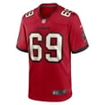 thumbnail image 2 of Men's Nike Cody Mauch  Red Tampa Bay Buccaneers  Game Jersey, 2 of 6