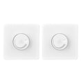 thumbnail image 1 of Shisuyan 2pcs Fan Smart Controller Plastic Light Wall Control Ventilation Fans Control, 1 of 8