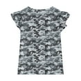 thumbnail image 4 of Cute Summer Shirts with Ruffle Sleeves for Girls 3-15 Years, 4 of 8