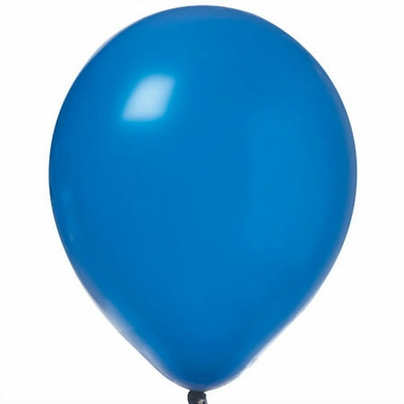 11" Latex Balloons Metallic BLUE