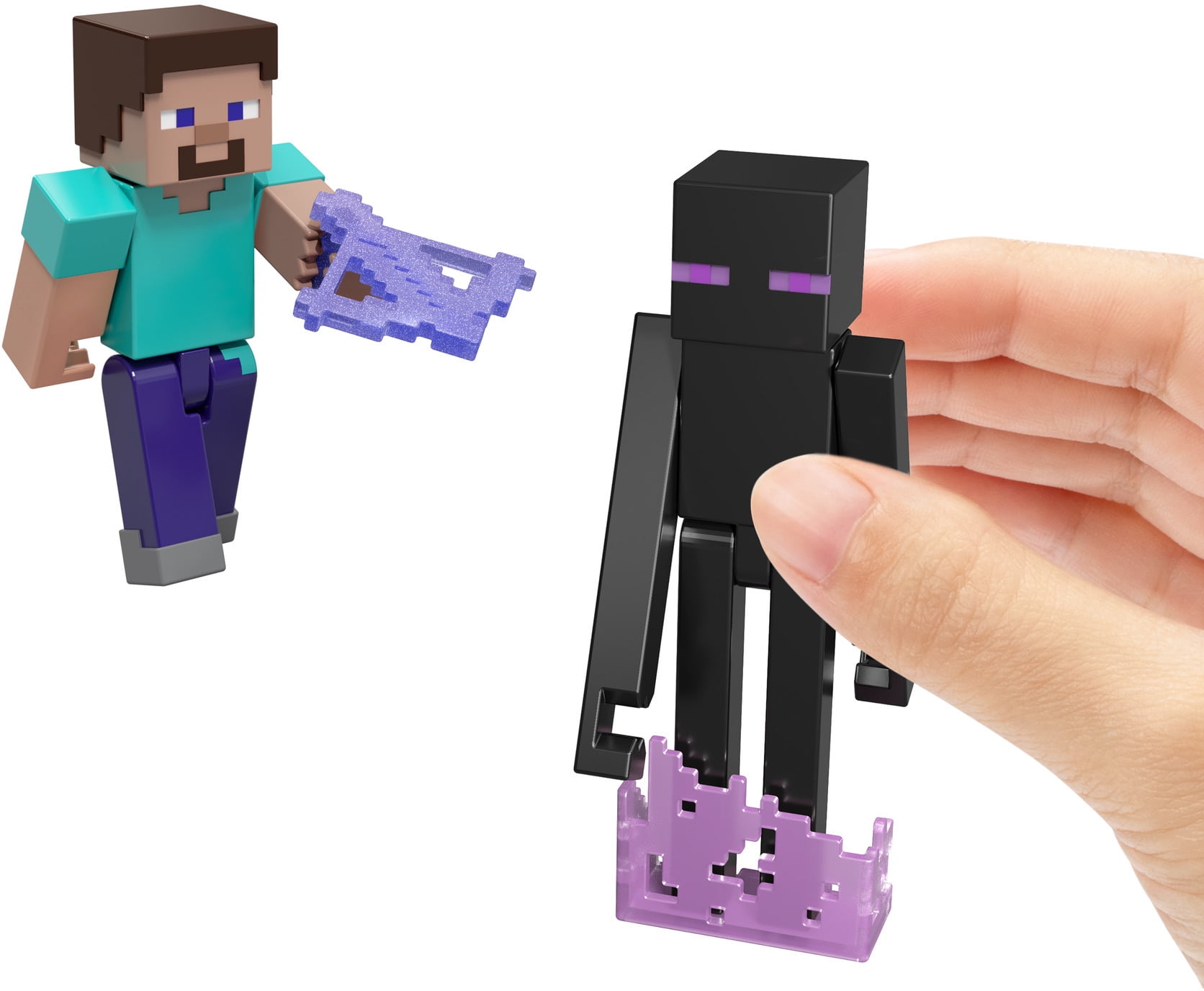 Mattel - Minecraft 3.25'' Enderman Encounter Storypack - Walmart.com