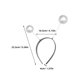 thumbnail image 5 of diademas de antena alienígena con purpurina para Halloween, accesorios para disfraz de alienígena, 5 of 7