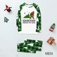 thumbnail image 3 of Jenny Matching Family Christmas Pajamas, Bigfoot Print Sleepwear All Sizes, 2 Piece Sets, 3 of 7