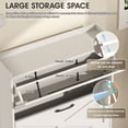thumbnail image 2 of VEANERWOOD Shoe Storage Cabinet with 3 Flip Drawers & Metal Legs for Entryway, Narrow Shoe Rack Cabinet, White, 2 of 8