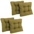 thumbnail image 1 of Coussin de Chaise de Salle à Manger en Polyester Filé 19 Pouces (Ensemble de Quatre), 1 of 1