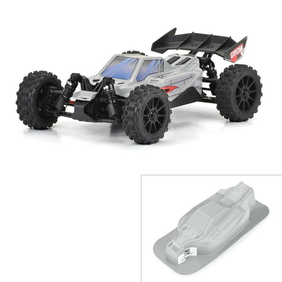 Pro-Line Racing Axis Tough-Color Grey Body for Arrma Typhon GROM PRO367114