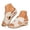 Beige, variant on Open Toe Orthopedic Wedge Sandals Women Leather Butterfly Platform Slip on Slides with Arch Support for Daily Casual Walking Wine,6.5