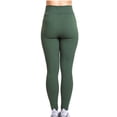 thumbnail image 3 of Cuhas Womens Fashion Cargo Pants Women Solid Color High Waist Stretch Strethcy Fitness Leggings Yoga Plus Size Womens Pants Green S, 3 of 7