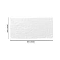 thumbnail image 4 of Washcloths Hotel 30*65Cm White Towel Cotton Hand Soft Bath Towels Bathroom Products, Towel, 4 of 9