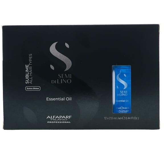 Alfaparf Milano Semi Di Lino Sublime Essential Oil 0.44 oz 12 Pack