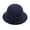Navy, variant on Outdoor Waterproof Bucket Hat - Sun Protection Women'S Autumn And Winter Flowers Round Top Casual Fisherman'S Basin Cap Small Bowler Hat