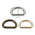 thumbnail image 3 of 20mm Metal D-Rings Buckle Electroplated 3 Color (Total 15 Pack), 3 of 5