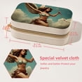 thumbnail image 5 of Cupid Velvet Portable Earring Organizer with Removable Compartment - Gift Jewelry Box/Jewelry Boxes - Jewelry Display, 5 of 7