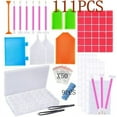 thumbnail image 1 of 54/74/75/111Pcs 5D  Painting Tool Accessories DIY Cross Stitch Tool Kit, 1 of 5