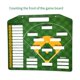 thumbnail image 2 of Magnetic Baseball Lineup Board for Coaches Softball Lineup Cards Marker Boards Baseball Coaching Acc, 2 of 5