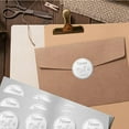 thumbnail image 6 of Honor Roll Silver Envelope Stickers 1.5in 100pcs Certificate Embossed Seals Award Sticker Round Self Adhesive Label Medal Decoration for Office Achievement Wedding Invitation Graduation Party DIY, 6 of 9