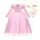 thumbnail image 1 of Vestido de princesa Ariel de La Sirenita de Disney, disfraces de Cosplay para niñas pequeñas, vestido para niños, ropa para niños, fiesta de cumpleaños 3T(110) Gao Jinjia LED, 1 of 2