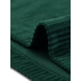 thumbnail image 5 of INSPIRE CHIC Juniors Christmas Mock Neck Long Sleeve Ribbed Knit Velvet Blouse, 5 of 5