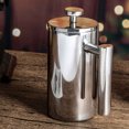 thumbnail image 6 of TERGAYEE Stainless Steel Insulated Coffee Press,Double Wall Metal Insulation Coffee Press & Tea Brewer Easy Clean And Easy Press for Home Outdoor Use, 6 of 6