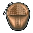thumbnail image 4 of Estuche de auriculares estuche de viaje con cremallera suave de protección de la bolsa ligera cubierta de auriculares bolsita de almacenamiento dura Color caqui, 4 of 8