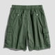 thumbnail image 5 of pstuiky Pantalones cortos para hombre, Pantalones cortos cargo para hombre, para correr, con múltiples bolsillos, cintura elástica, de algodón, para senderismo. Pantalones cortos de golf, 5 of 8