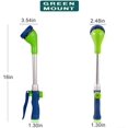 thumbnail image 2 of GREEN MOUNT Watering Wand, 16 Inches Sprayer Wand with 8 Watering Patterns for Lawn and Garden Use, Blackish Green, 2 of 7
