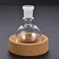 thumbnail image 4 of Uxcell 80mm Diameter Round Bottom Cork Lab Flask Support for 50ml-250ml, 4 of 5