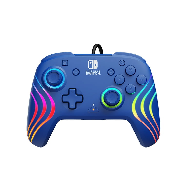 PDP Afterglow Wave Wired Controller Grey for Nintendo Switch OLED