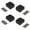Black, variant on Strong Magnetic Cabinet Latches Not Slip Design for Drawers Sliding Door
